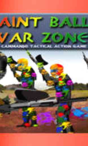 Paintball Zone de guerre: Le commando jeu d'action tactique - Free Edition 1
