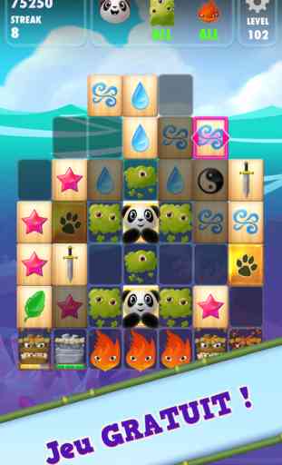 Panda PandaMonium - Un jeu GRATUIT d'association avec une touche de mahjong et puzzle 2