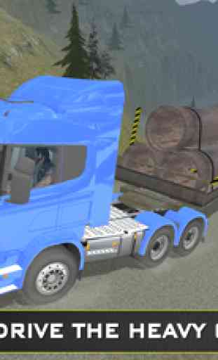 Off Road Cargo Trailer Heavy Truck Simulation 3D 1