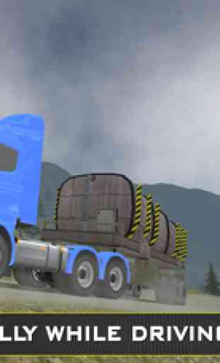 Off Road Cargo Trailer Heavy Truck Simulation 3D 3