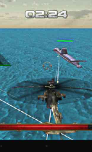 Oméga GIGN Sous-marin Guerre: Piloter Hélicoptère 3