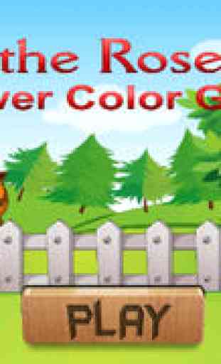 Paint the Roses Red Flower Color Game 1