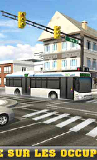 Réal Off-Hill Colline Tourist Autobus Chauffeur 3D 1