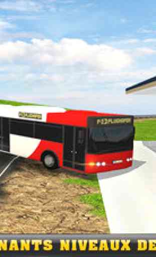 Réal Off-Hill Colline Tourist Autobus Chauffeur 3D 4