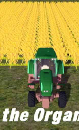 Charrue Tracteur agricole -Newest l'agriculture labour récolte cultures organiques 3D Simulator jeu 2