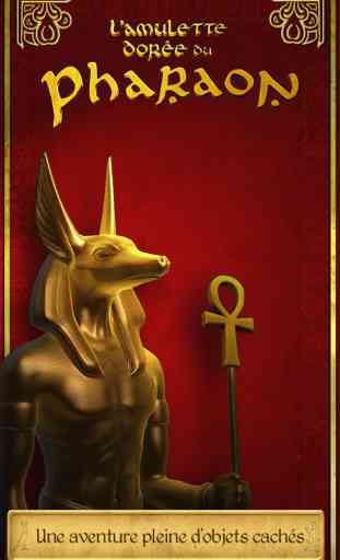 L'amulette dorée du Pharaon - Une aventure palpitante, remplie d'énigmes et d'objets cachés 1