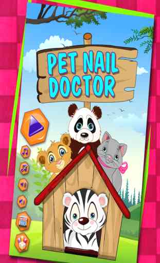 Pet Nail Doctor - bébé jeux de l'hôpital de médecin et médecin clinique 1
