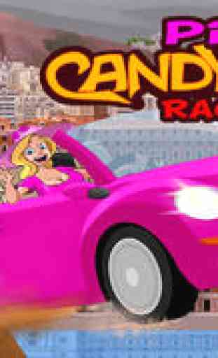 Pink Candy Lady Racers - Jeu Multijoueur Gratuit Licorne Saga de la Moto Licorne 1