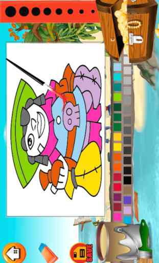 Pirate Boy Coloring Book - All In 1 Aventures & coloriage trésor pages Draw, Peinture Et Jeux de couleurs HD Pour Kid 4