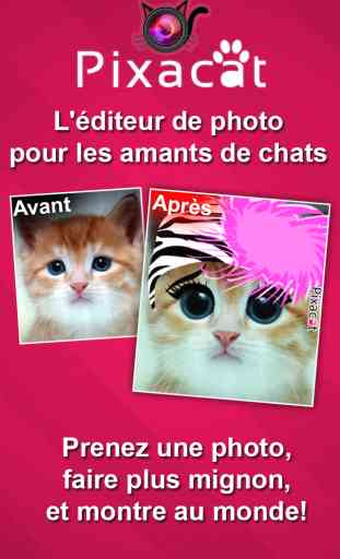 Pixacat: Photo Editor Gratuit pour Les Amants de Chats – Modifie des photos de chat drôles et tendres 1