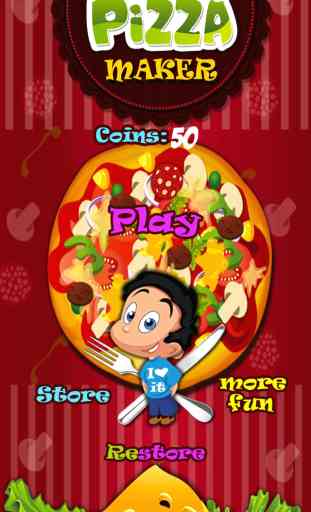 Pizzaiolo - filles gratuits, fun ados, jeu de cuisine pour les hot-dogs, hamburgers, amoureux de la crème et les gâteaux de glace 1
