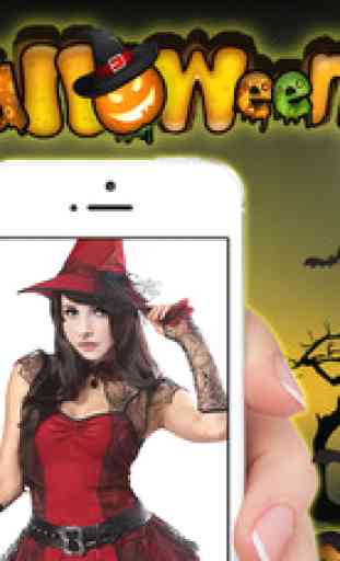 Place My Face & Happy Halloween Funny Costume Photo Booth Camera app FREE 1