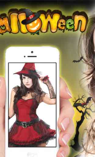 Place My Face & Happy Halloween Funny Costume Photo Booth Camera app FREE 4