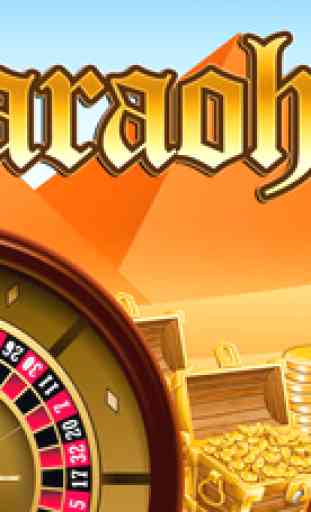 Roulette Uni de Pharaon - Bet & Win Spin! Las Vegas Machine Games Pro 1