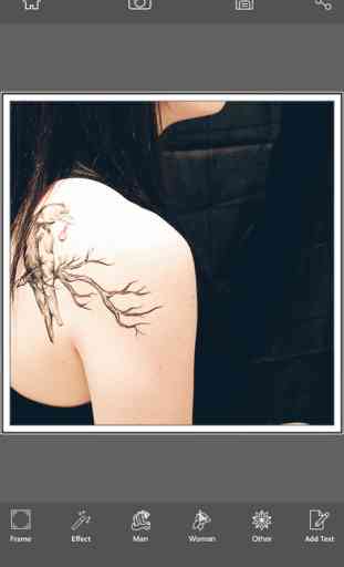 Tattoo montage effet, retouche photo visage, maquillage gratuit - Tattoo Designs Photo 1