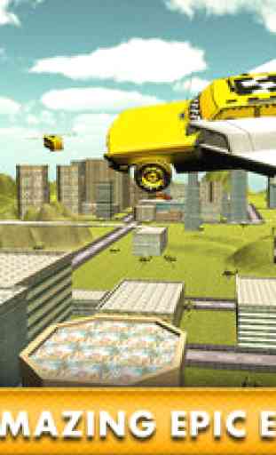 Avion taxi voiture vol course voler simulateur 1
