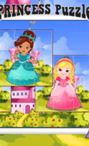 Jigsaw prinsessa De Puzzle Enfants Jeux les filles 1