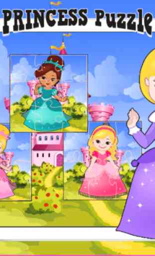Jigsaw prinsessa De Puzzle Enfants Jeux les filles 4