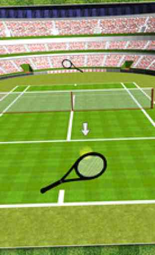 Jouer Tennis 2016 - tournoi de tennis ouvert et jeux rapides 1