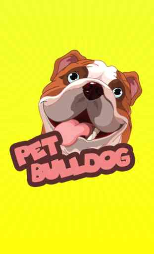 Pet Bulldog 3D 1