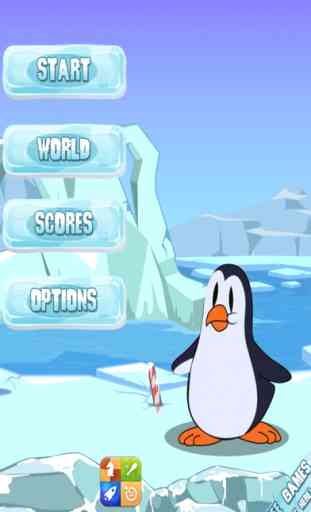 Pingouin Saut - défi de la chute de glace rapide gratuit 1