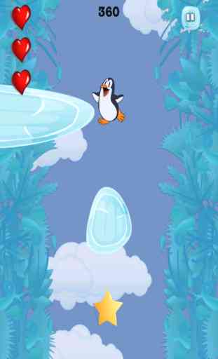 Pingouin Saut - défi de la chute de glace rapide gratuit 2