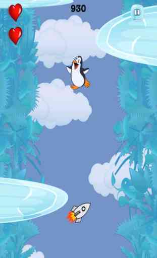 Pingouin Saut - défi de la chute de glace rapide gratuit 3