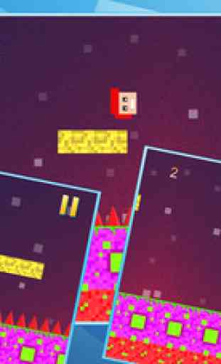 Pixel Cube - Tappy Blocky Jeu Saut Arcade sans fin 2