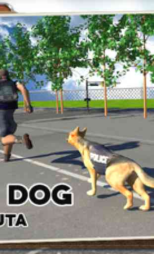 chien de police de la ville du crime de chasse 3d - une mission d'attraper entraînante convois criminels suspects 1
