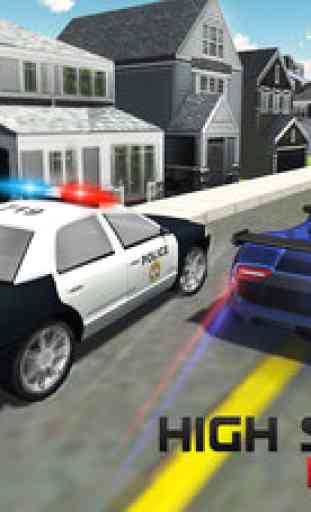 Pilote 2016 Voiture de police - 3D Chase et arrêt voitures violant les règles de circulation 2