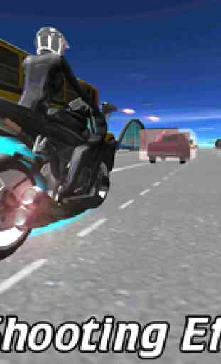 Police Bike Racing Simulator 3D – Chase & Shoot Crime ville rue voleurs voitures comme un pilote de moto de police 4