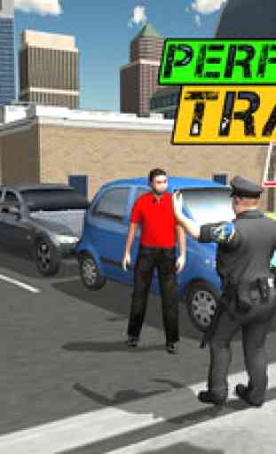 Police simulateur de voiture de levage 3D - Conduisez flics véhicule pour soulever les voitures garées à tort 4