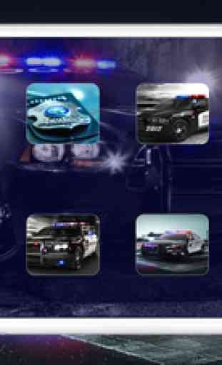 Police Siren son ~ sons La meilleure voiture de radio d'urgence avec le rouge stroboscopique / bleu (FREE) 1