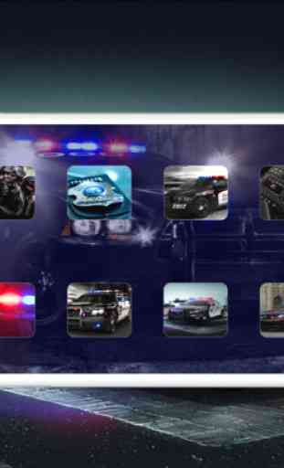Police Siren son ~ sons La meilleure voiture de radio d'urgence avec le rouge stroboscopique / bleu (FREE) 2