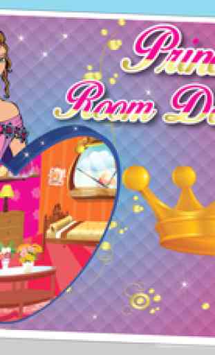 Princess Room Decoration - conception de la salle et de l'art de relooking jeu de petite fille 1