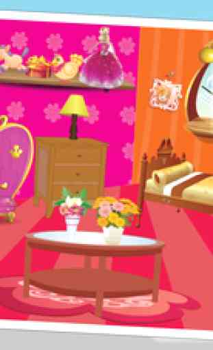 Princess Room Decoration - conception de la salle et de l'art de relooking jeu de petite fille 4