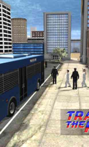 Prison Transporter police Bus 3D - Lecteur pénale transport par autobus dans la ville de la criminalité 1
