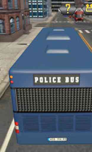 Prison Transporter police Bus 3D - Lecteur pénale transport par autobus dans la ville de la criminalité 3