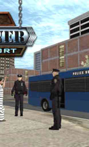 Prison Transporter police Bus 3D - Lecteur pénale transport par autobus dans la ville de la criminalité 4