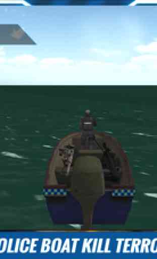 Bateau de police Simulateur 3D: la Garde côtière Jeu 2