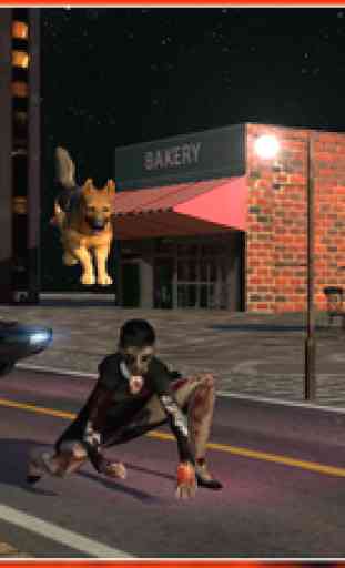 chien de police vs zombies attaque 4