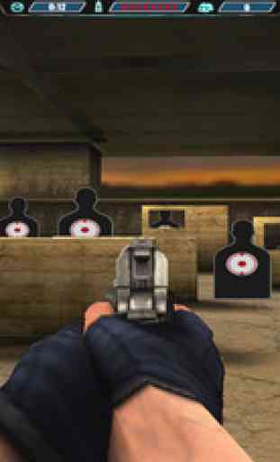 la police a tiré divers jeux de tir - 3d 1
