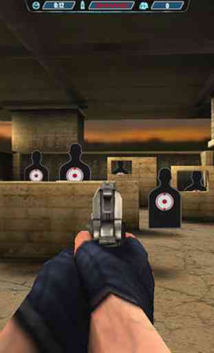 la police a tiré divers jeux de tir - 3d 3