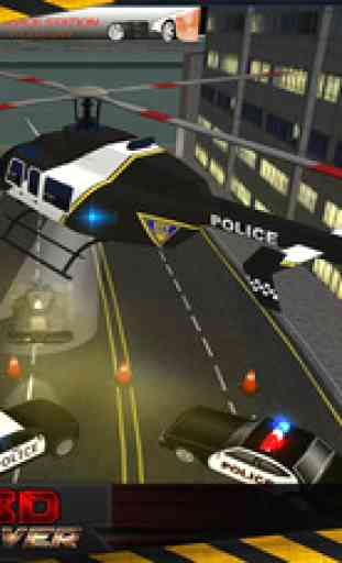 Pilote Voiture de police Smash la criminalité City 3D 3