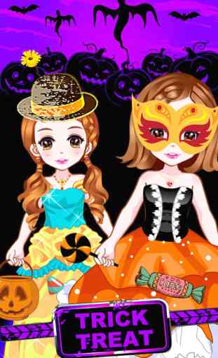 Princesse de Halloween-Dress Up Jeux pour enfants 1
