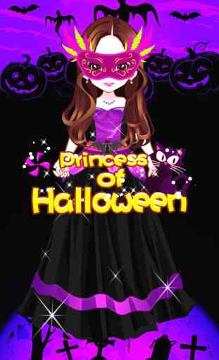 Princesse de Halloween-Dress Up Jeux pour enfants 4