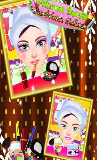 Princesse salon de beauté Fashion - Maquillage Makeover Jeux de Filles 2