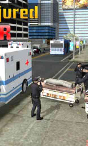 Prisonnier de la police Ambulance Van - Transports pénale Simulator Jeu 2