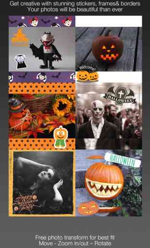 Pumpkin Pic Lab : Drôle Halloween Éditeur Photos 1