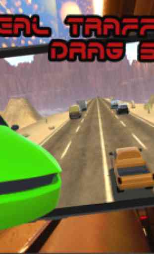 Coureur De Trafic Réel Drag Jeu De Course 3D - Vitesse Autoroute 3